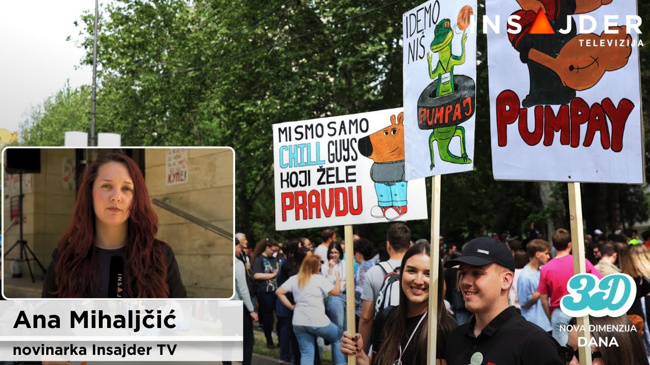 Završen protest ispred Medicinskog fakulteta u Nišu