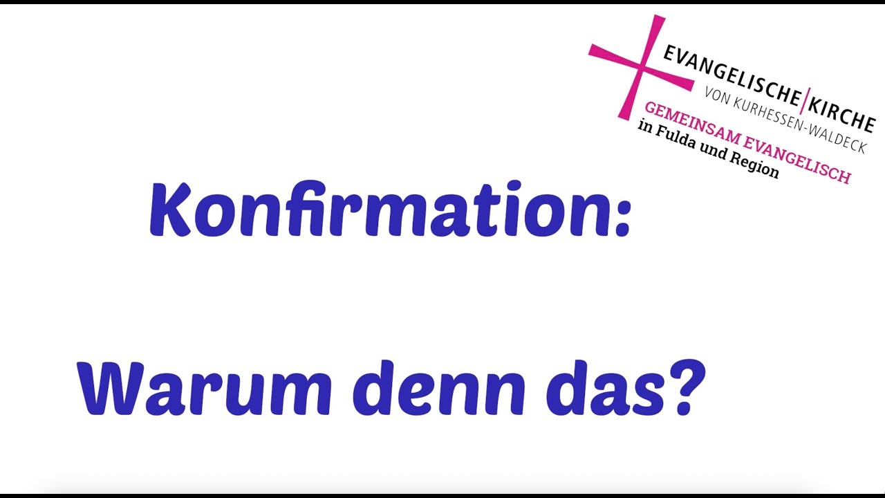 Konfirmation: Warum denn das? - Die neuen Konfis stellen sich vor