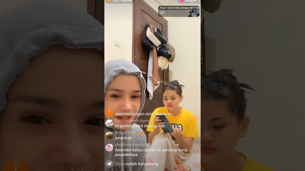 Wulan Lida full 2 jam bersama Izzat Ramli dan Jannah, pakai hijab bikin pangling