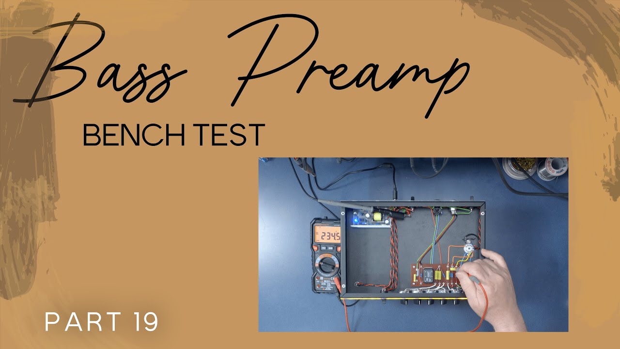Tube Bass Pre Prototype Pt 19 - Bench Testing