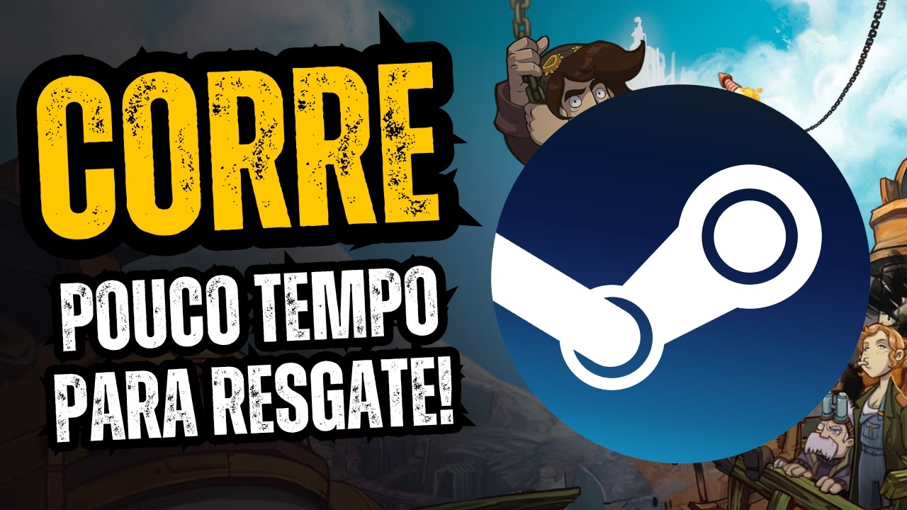 VOA! Você tem 144 HORAS para RESGATAR ESSE JOGO na STEAM, PROMOÇÃO com JOGOS BARATOS e ofertas GOG