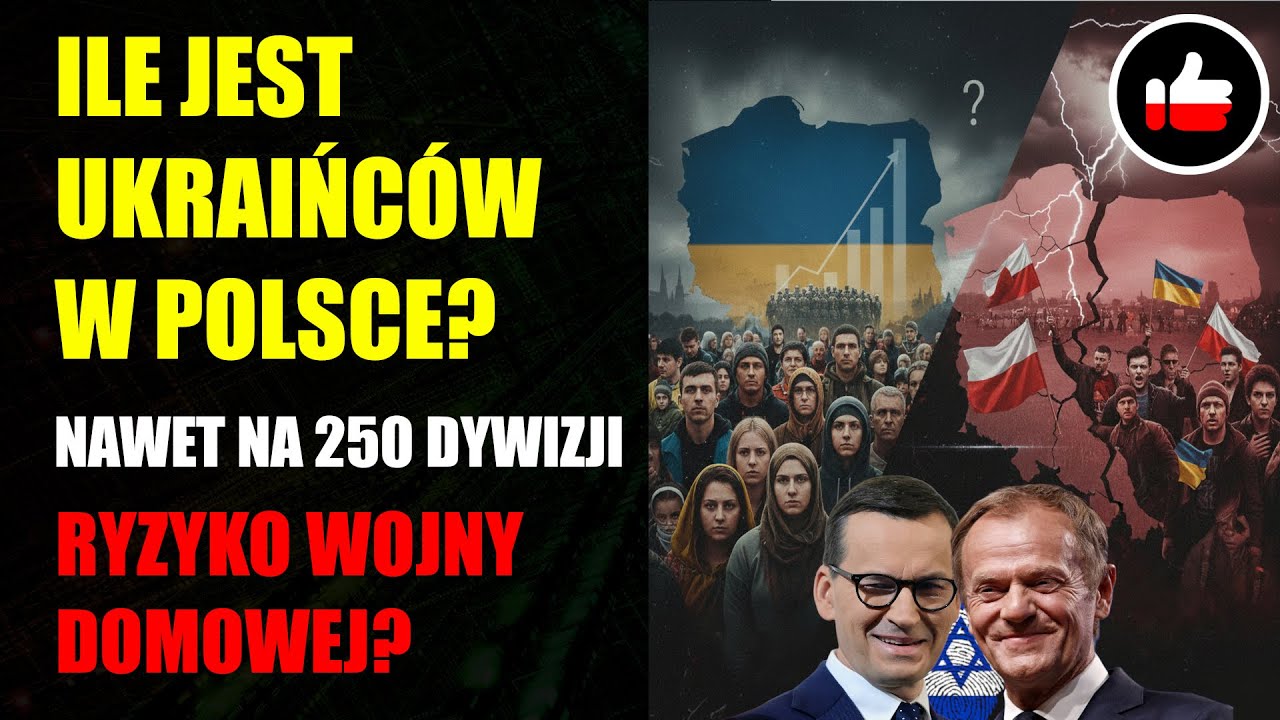 Ilość Ukraińc&oacute;w w Polsce | Czy jest możliwe Ryzyko wojny domowej?