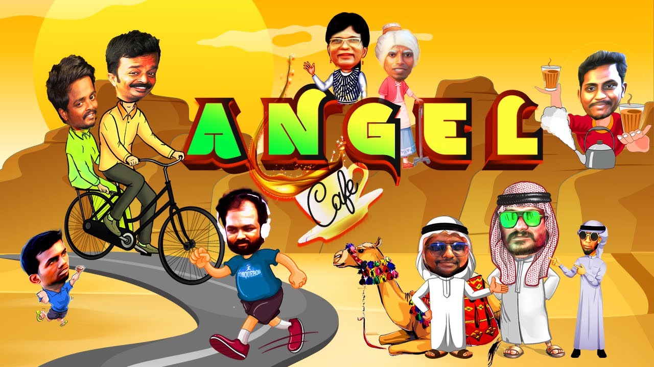 ANGEL CAFE☕| The Fun Starts Here | ஆச்சியை👵 தேடி ஒரு நகைச்சுவை🤣 பயணம்🛣️🐪