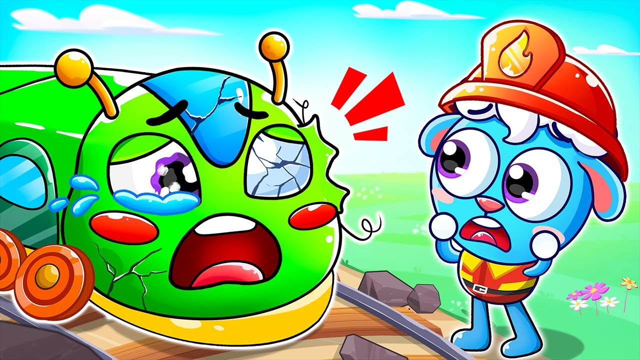 😖Boo Boo Song | The Vehicles Got A Boo Boo 🚒 |  Sing-along with Lamba Lamby