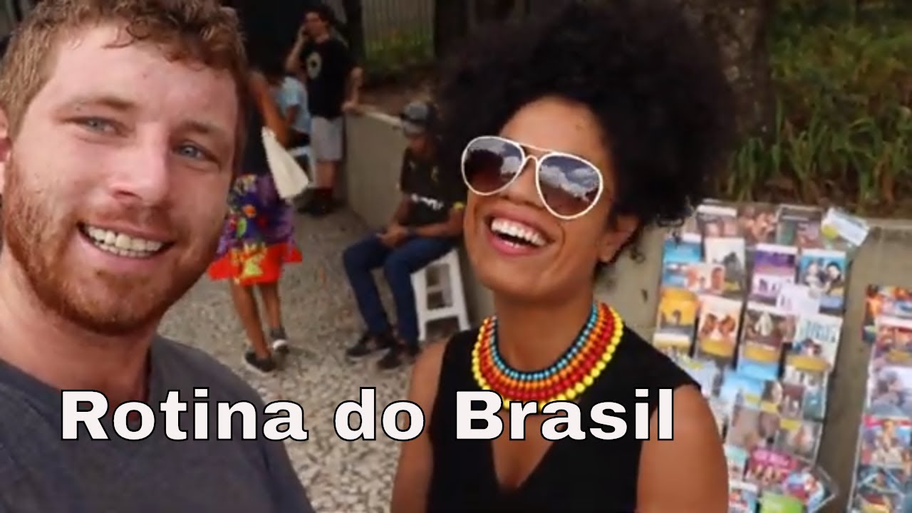 MINHA ROTINA | Um Dia Tipico de um GRINGO morando no BRASIL