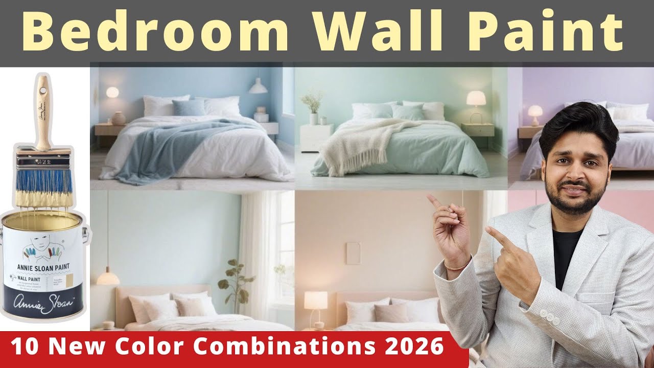 Top 10 Bedroom Color Combinations Ideas I Wall Paint Colour Combination for Bedroom 2026