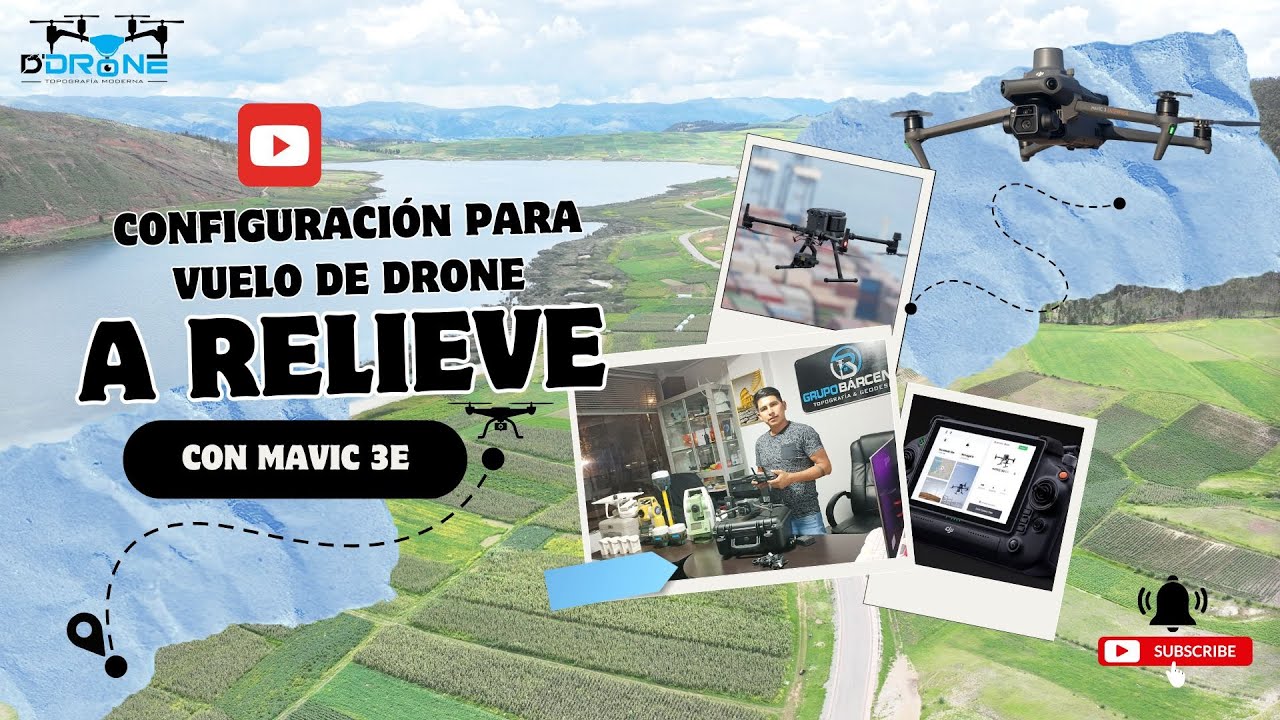 VUELO A RELIEVE CON DRONE MAVIC 3 Enterprise RTK_Vuelo CON SEGUIMIENTO DE TERRENO