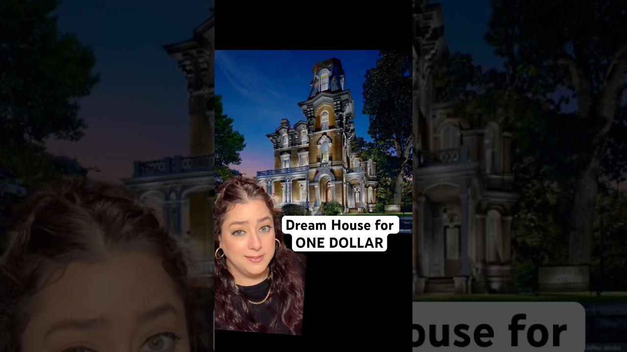 Dream Italianate House for ONE DOLLAR! #historichouse #oldhouse
