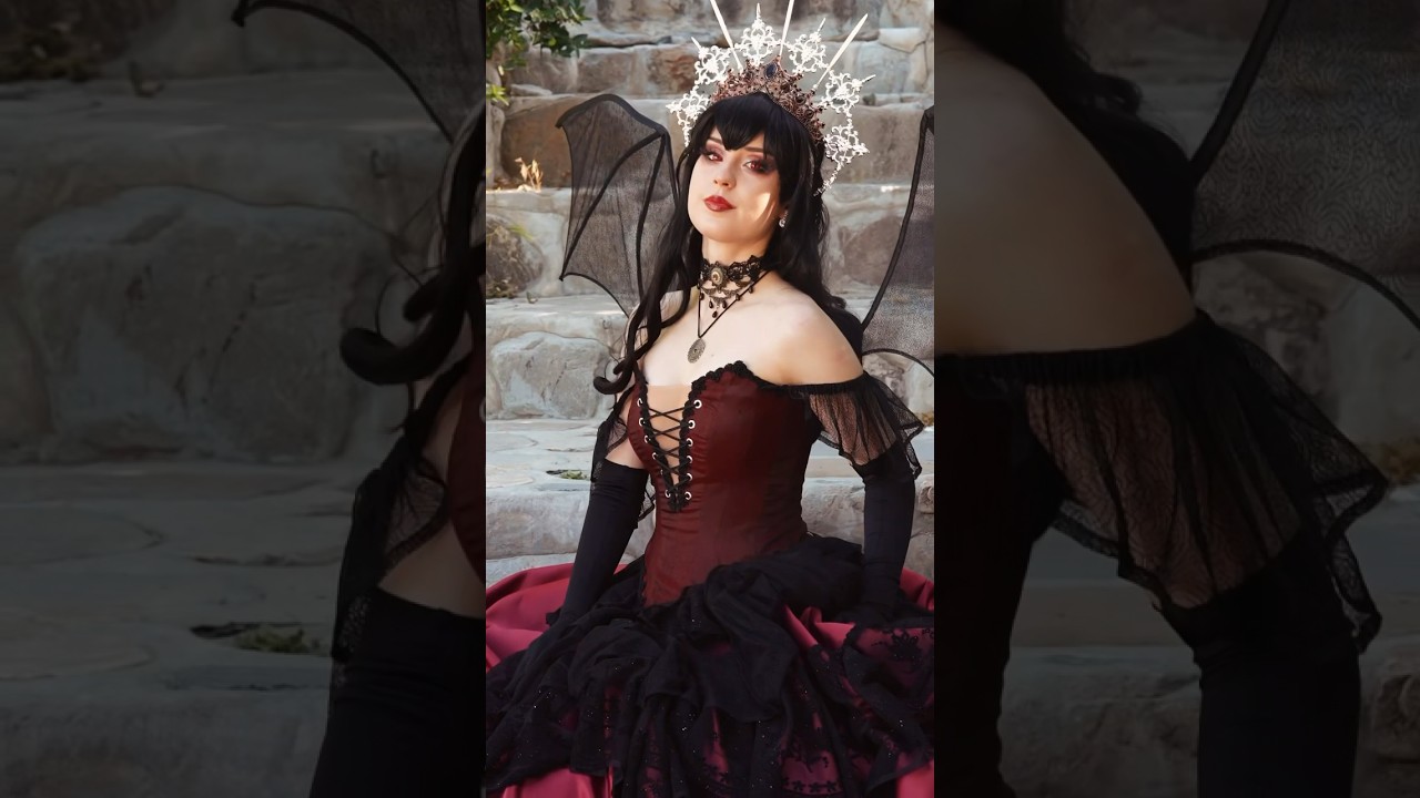 THE gothic fantasy dress pattern - Simplicity S3063 ✨🦇❤️ (full tutorial on my channel!)