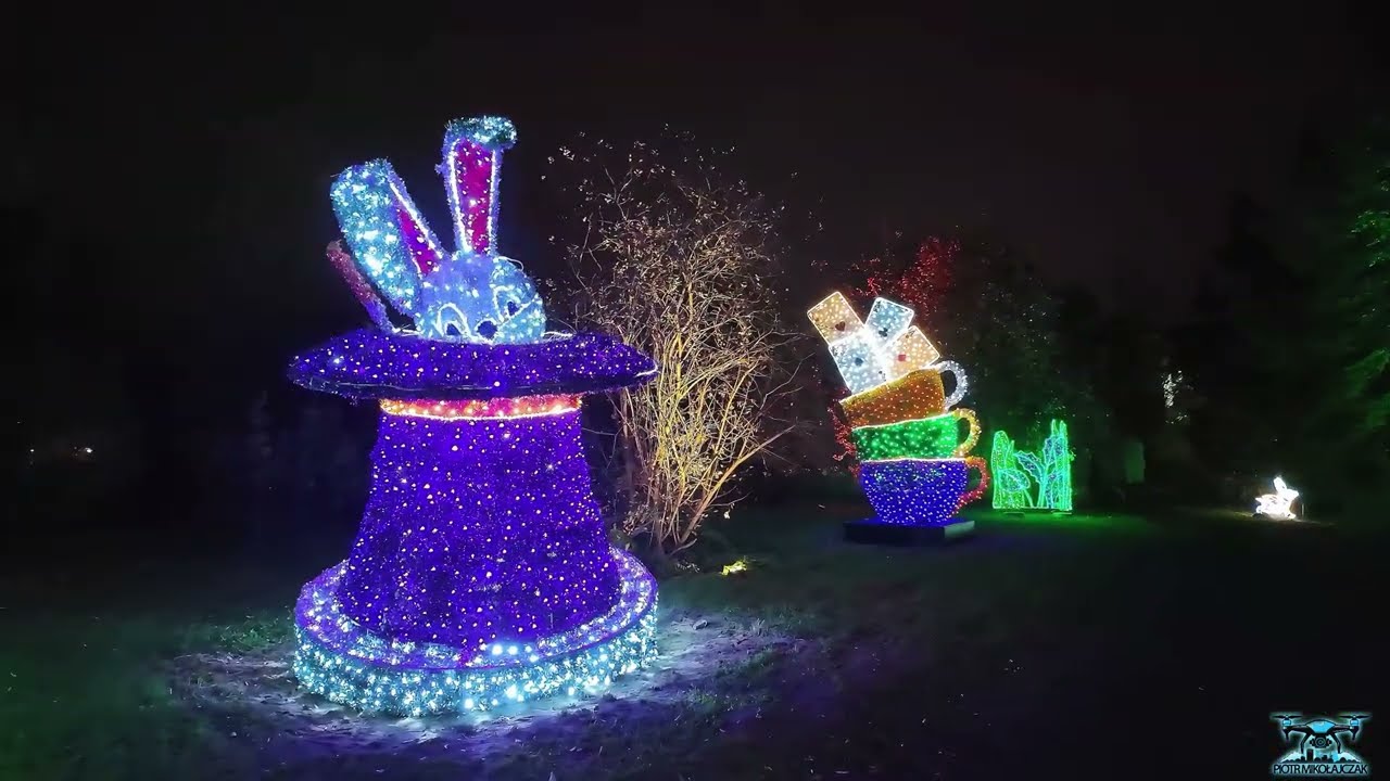 Lumina Park Poznań 2024 - Alicja w Ogrodzie Czar&oacute;w