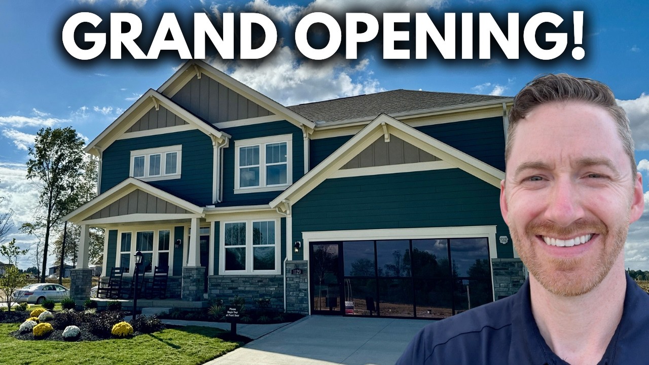 Would You Live In This Stunning New Model Home in Sunbury Ohio?