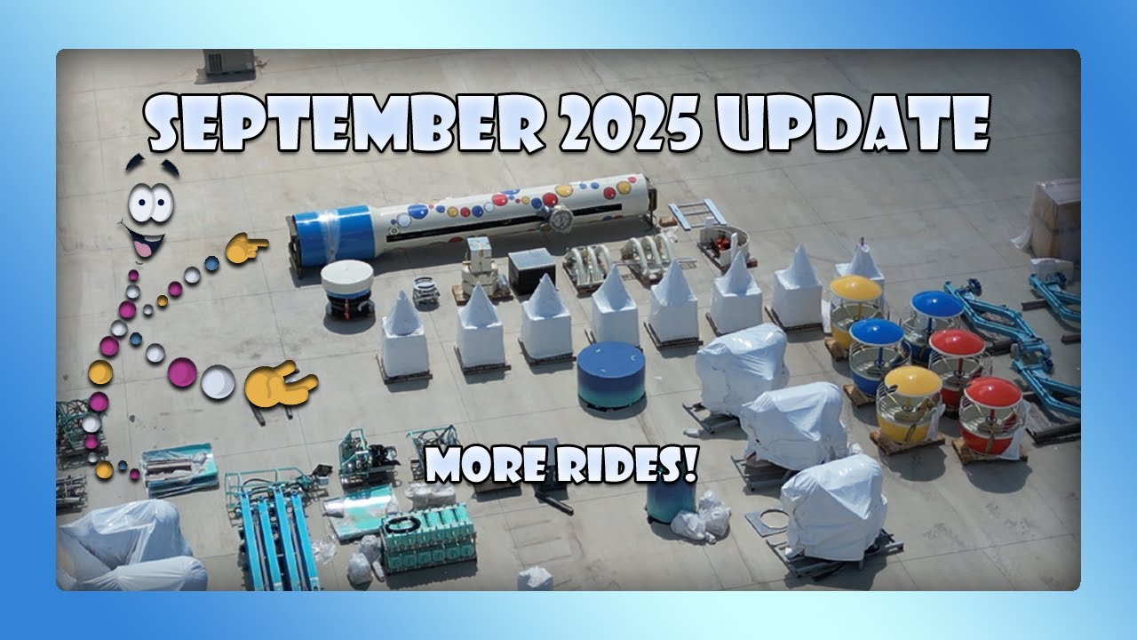 Universal Kids Resort Construction Update - Frisco Texas - September 2025