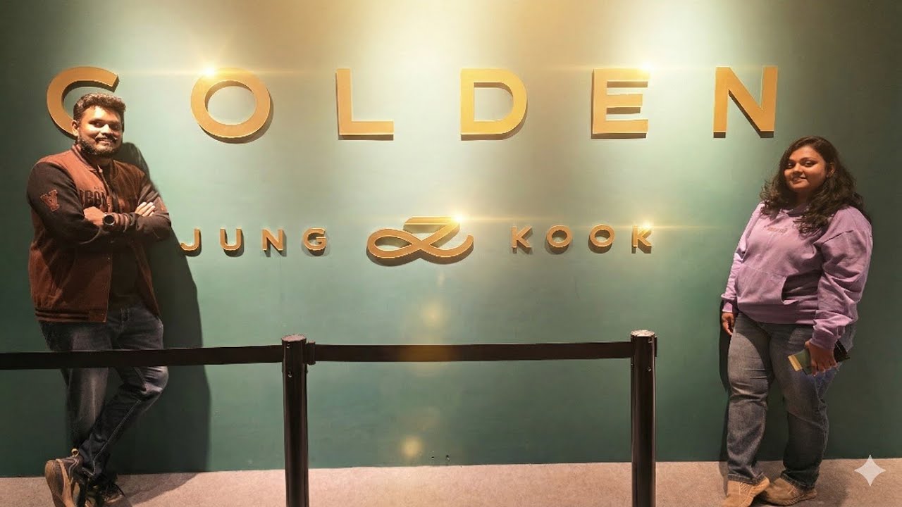 Jung Kook ‘GOLDEN: The Moments’ Exhibition in Mumbai 💛 | First Time in India 🇮🇳