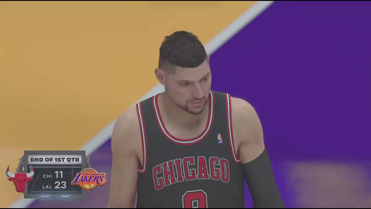 NBA 2K26 Los Angeles Lakers Vs. Chicago Bulls