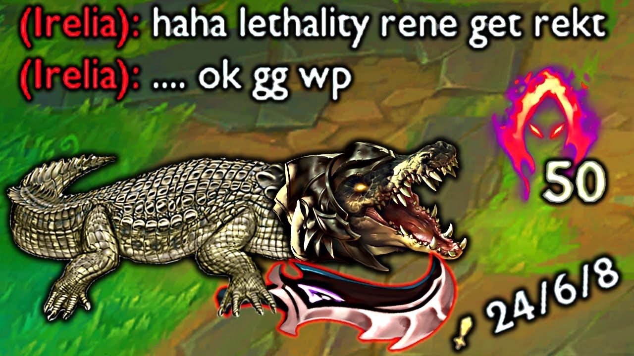 FULL LETHALITY RENEKTON CARRIES 4V5 GAME