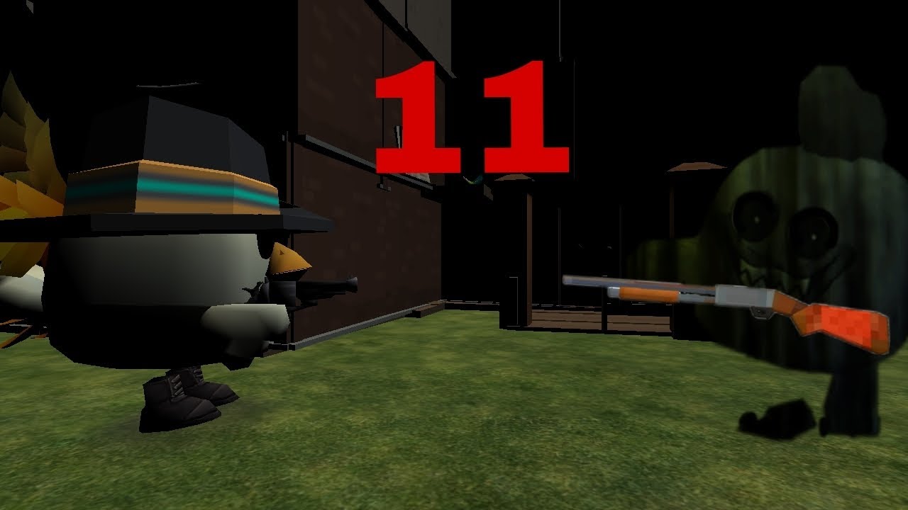 УСТРАИВАЮ ПЕРЕСТРЕЛКУ С МАНЬЯКОМ В Chicken horror 11 Chicken gun