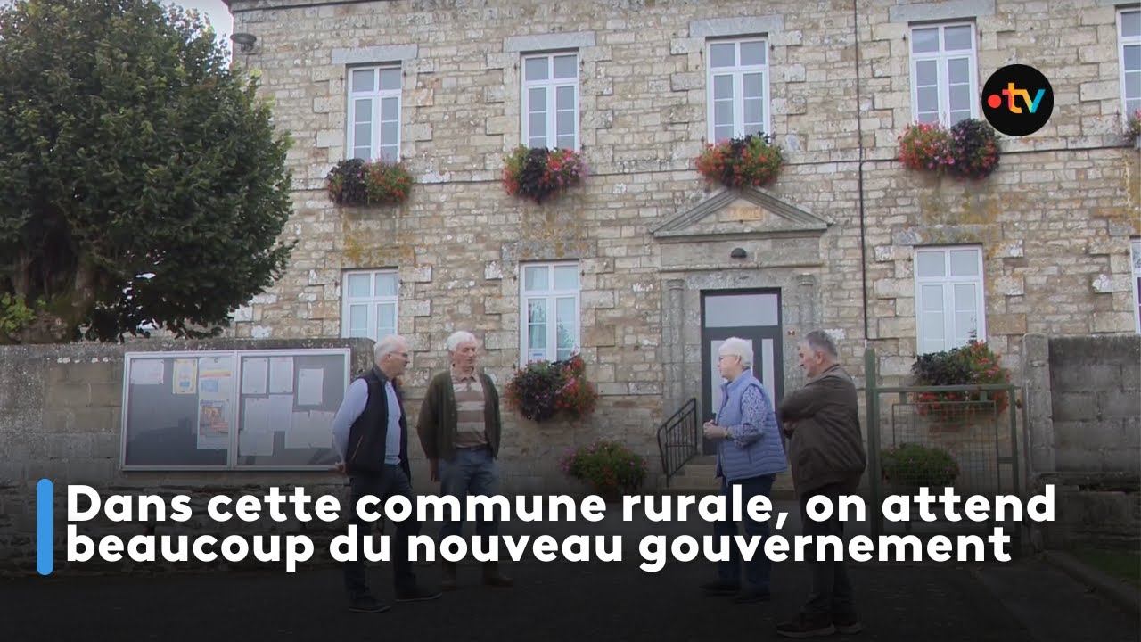 Dans cette commune rurale, on attend beaucoup du nouveau gouvernement