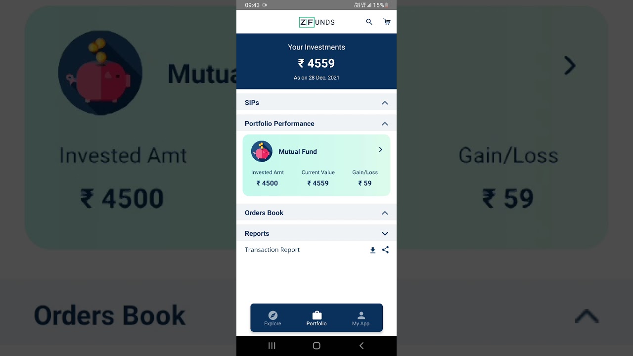 How to reedem via ZFunds. #MutualFunds.