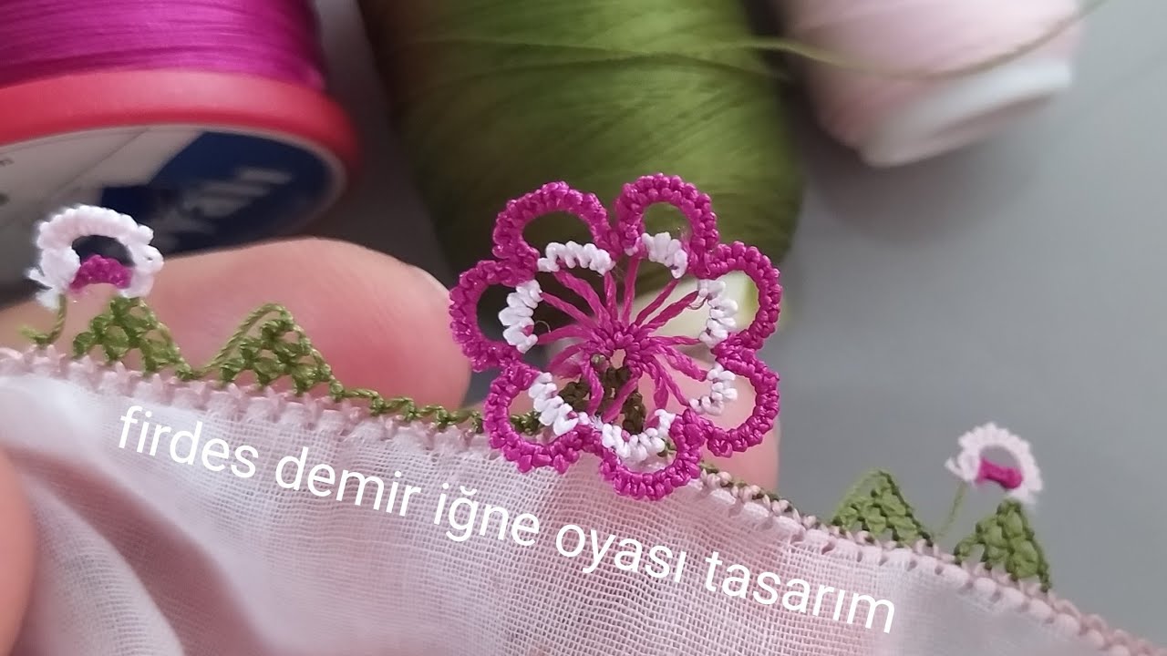751- sık iğneli süslü fayton tekeri gösterişli bir iğne oyası modeli anlatımlı yapılışı