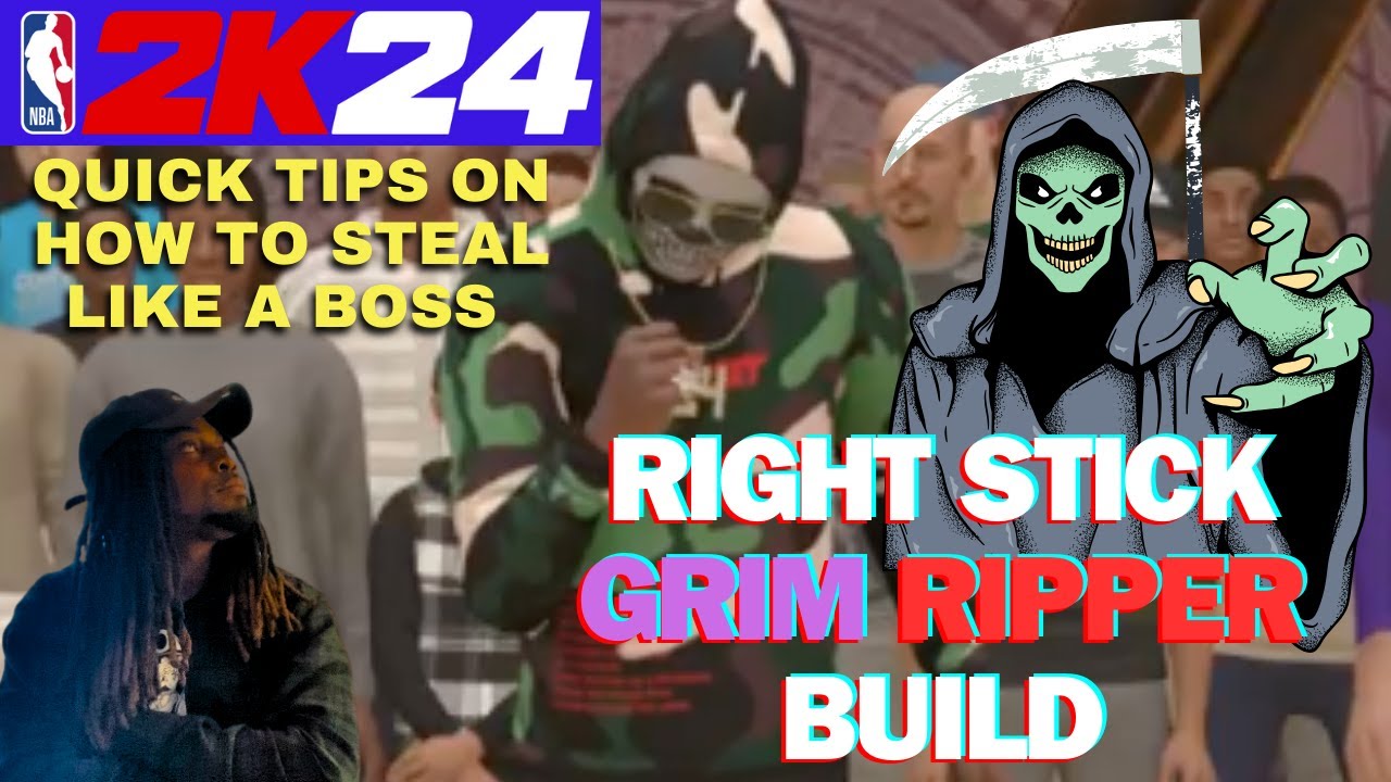 HOW TO GET STEALS LIKE A BOSS - RIGHT STICK RIPPER OP BUILD BREAKDOWN I NBA 2K24 QUICK TIPS