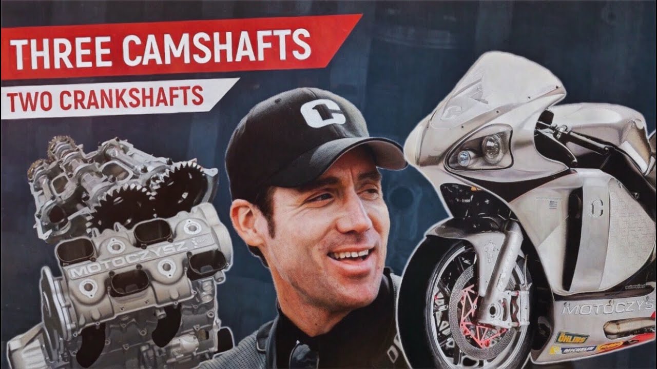 ТАК ХОРОШО, что MotoGP ИЗМЕНИЛИ правила? Уникальный двигатель Z-line с 3 КУЛАЧКАМИ и 2 ШАТУНАМИ.