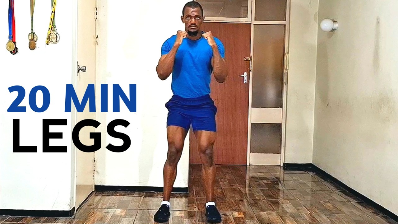 20 Min Bodyweight Leg Workout at home