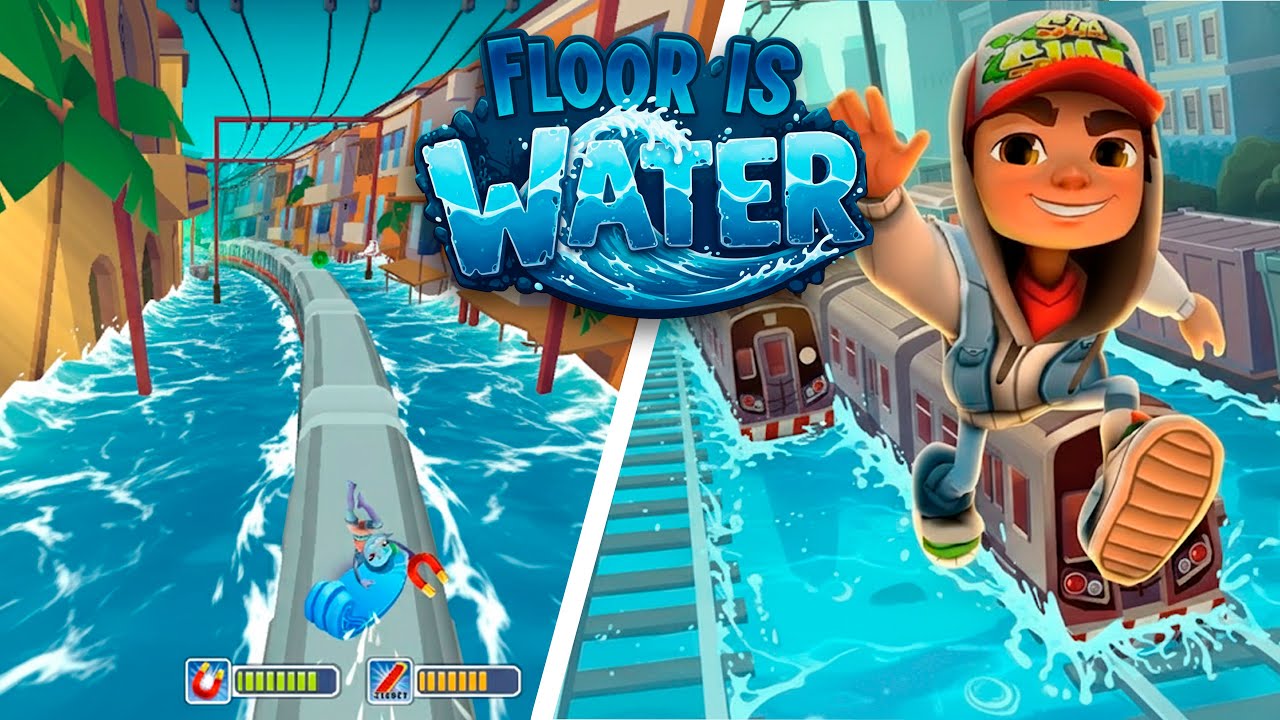 Subway Surfers : FLOOR IS LAVA (WATER) Challenge in Mumbai 2021 FANMADE
