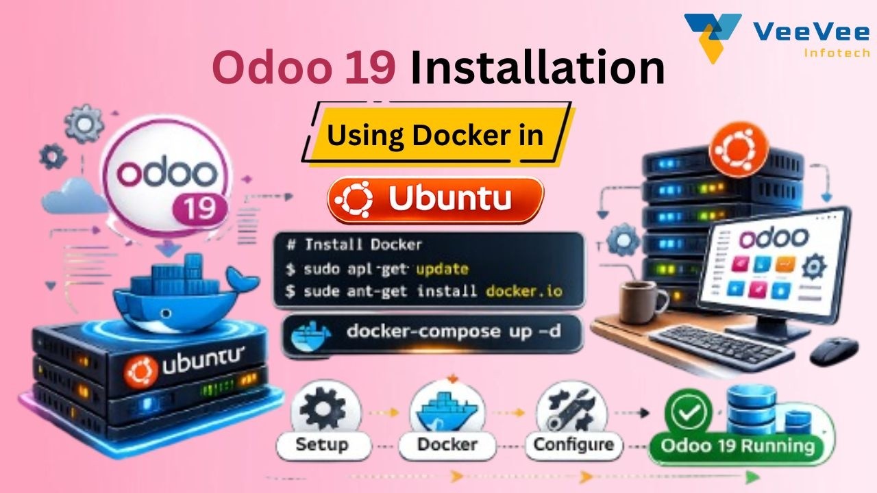 Odoo19 Installation using docker in ubuntu | Tamil | VeeVee Infotech