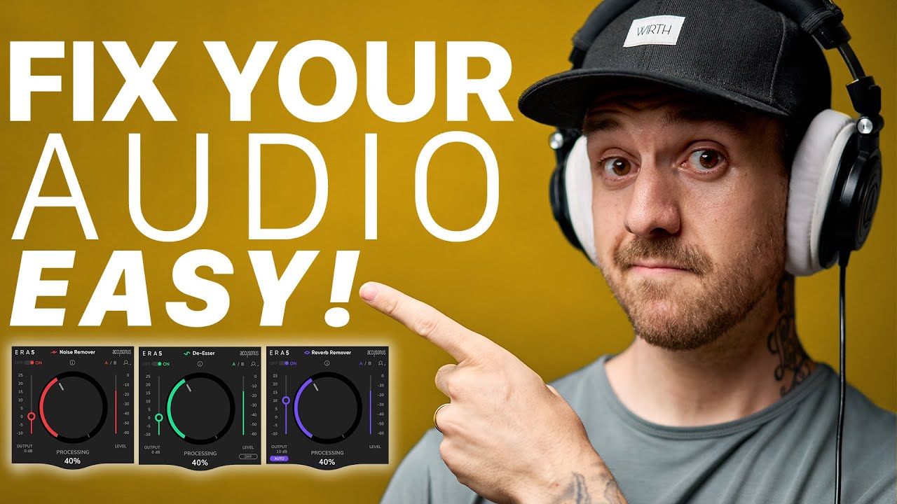 Getting GREAT Audio For Video Is EASIER THAN YOU THINK with these SIMPLE TOOLS!
