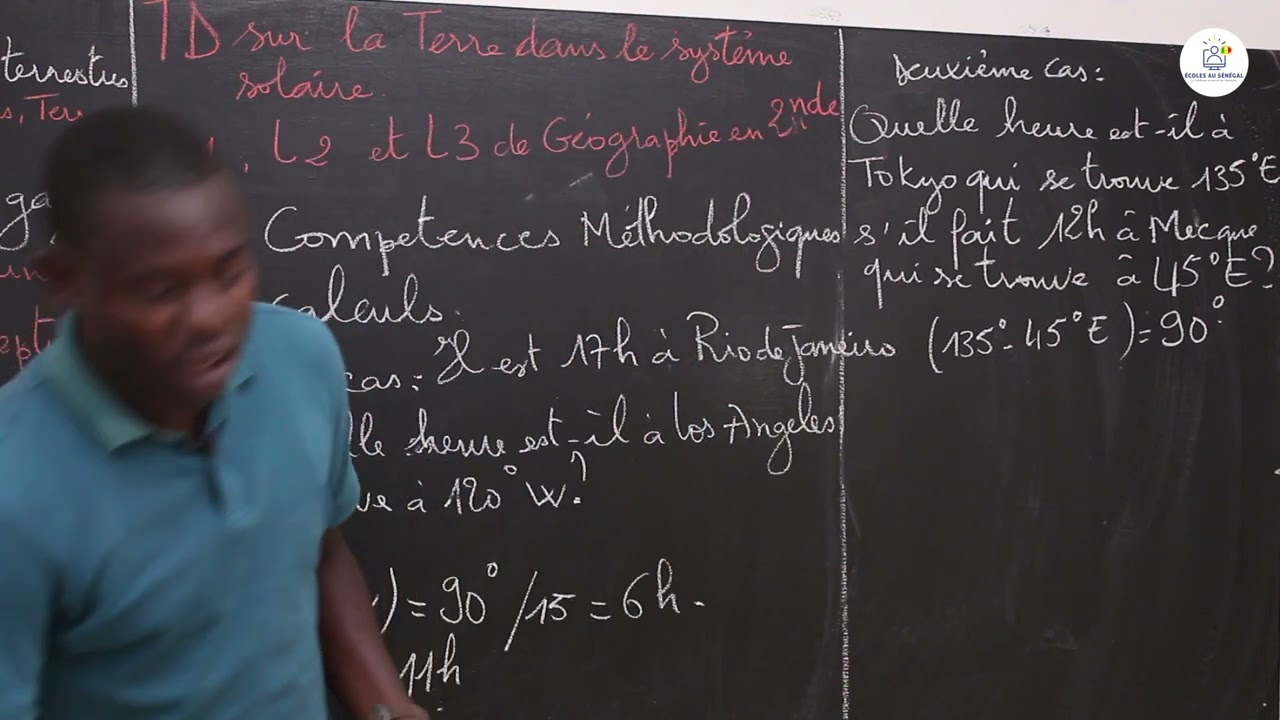 Exercices- Seconde L- HG :TD / Géographie/ Dissertation : La Terre dans le système solaire /Suite 2