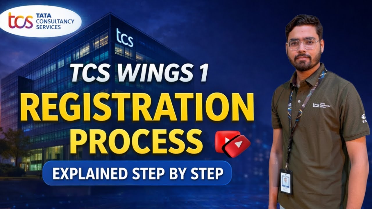 TCS Wings 1 Registration 2026 | Step-by-Step Form Filling Guide | Complete Process Explained #tcs 