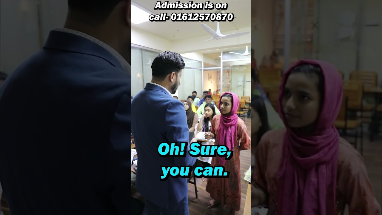 SHAFIN&rsquo;S Children&rsquo;s English Language School. Admission is on 01972570870/01615515511 (Class-13)