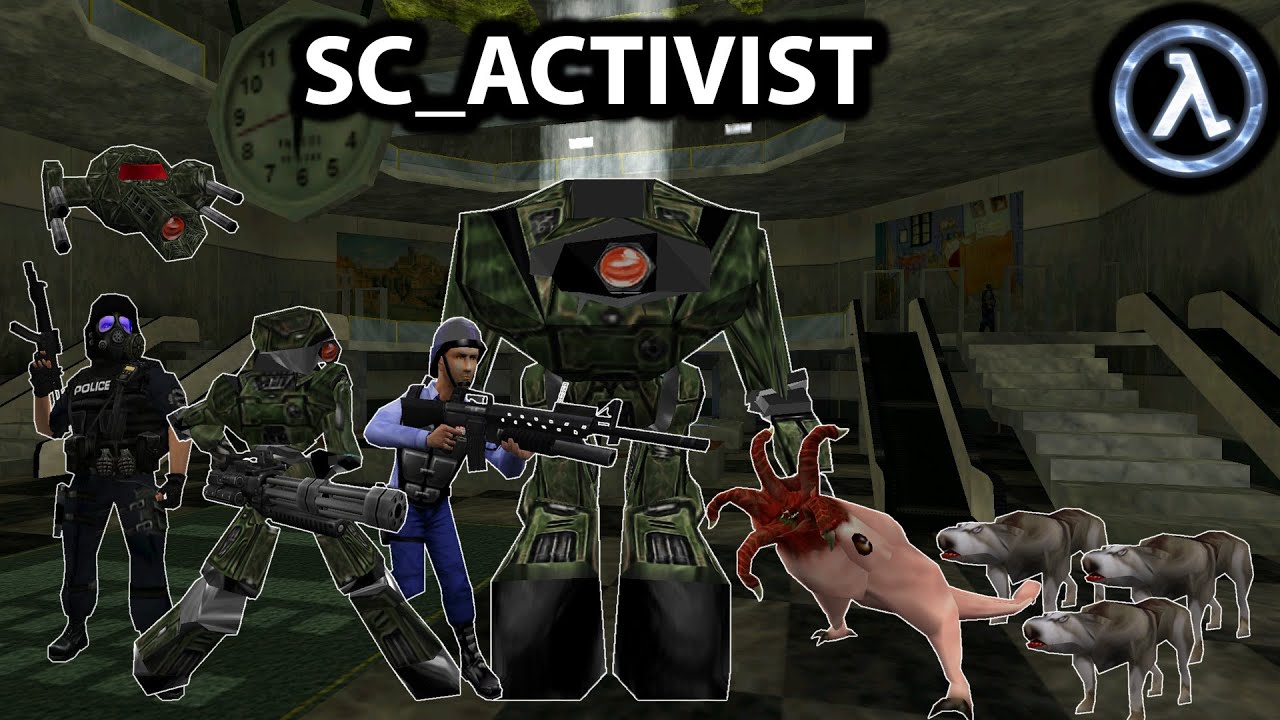 [Sven Co-op sc_activist] Full Walkthrough