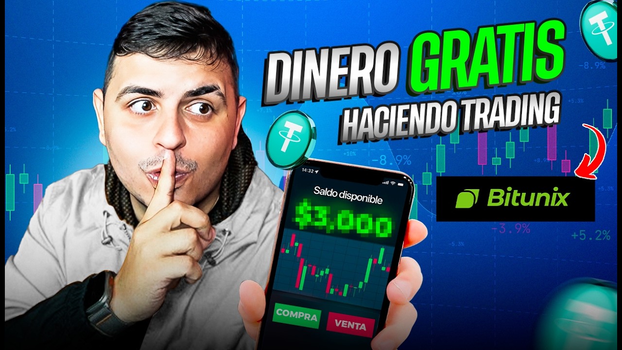 NUEVO METODO PARA HACER TRADING GRATIS! 😳 SIN ARRIESGAR DINERO Y GANAR EN USDT 100% RETIRABLE ⌛ 2025