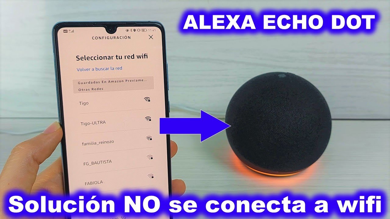 Como CAMBIAR de RED WIFI en ALEXA