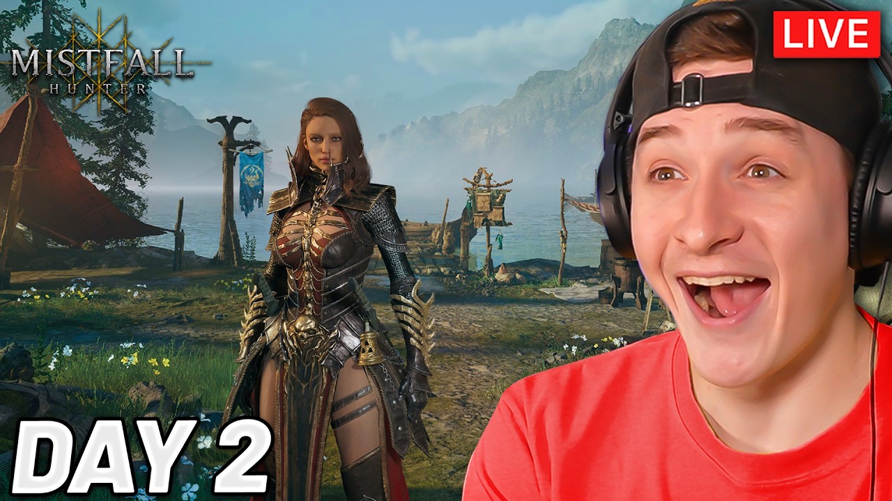 🔴 Mistfall Hunter is Actually AMAZING! Level Grinding Live!