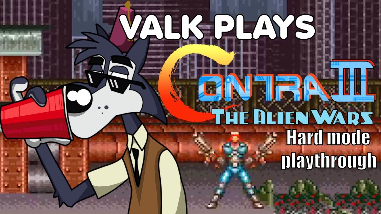 valk plays Contra III: The Alien Wars
