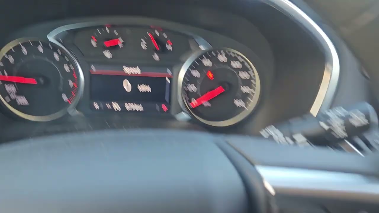 Chevrolet Blazer 2023: замена масла в двигателе в ближайшее время / сброс срока службы масла