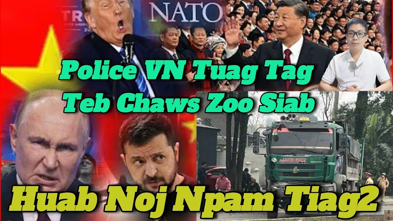 Live 4/2 Part2 Tub Ceev Xwm Nyab Laj Huab Raug Tsheb Nrau Tuag Tag Teb Chaws Zoo Siab, Mekas,Suav