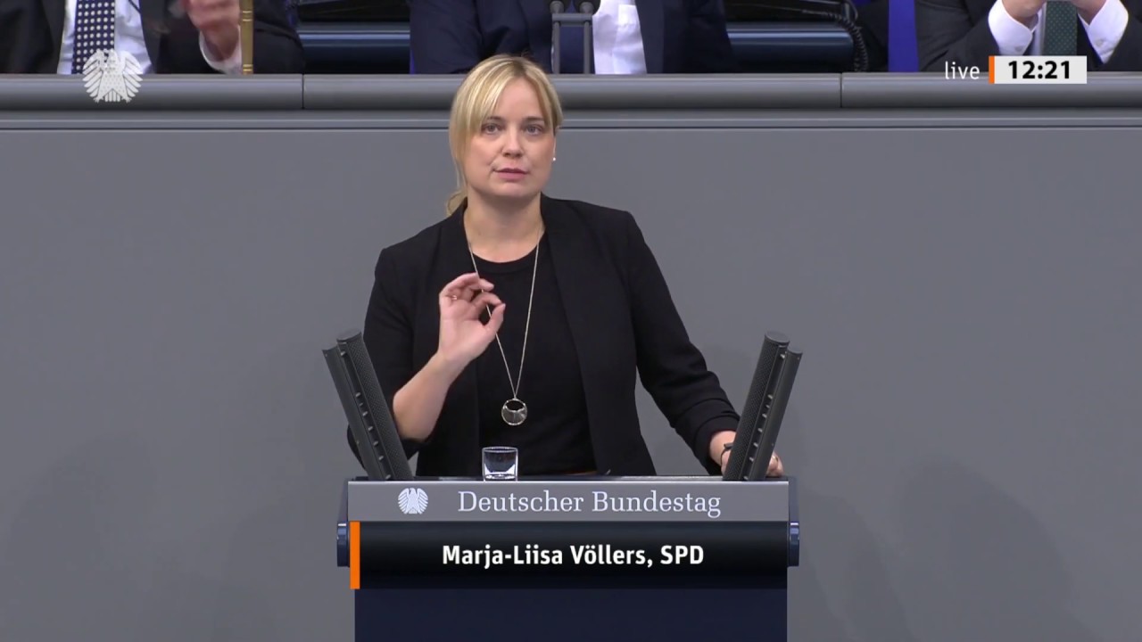 Bundestagsrede Marja-Liisa Völlers (SPD) zur Zukunft der beruflichen Bildung.