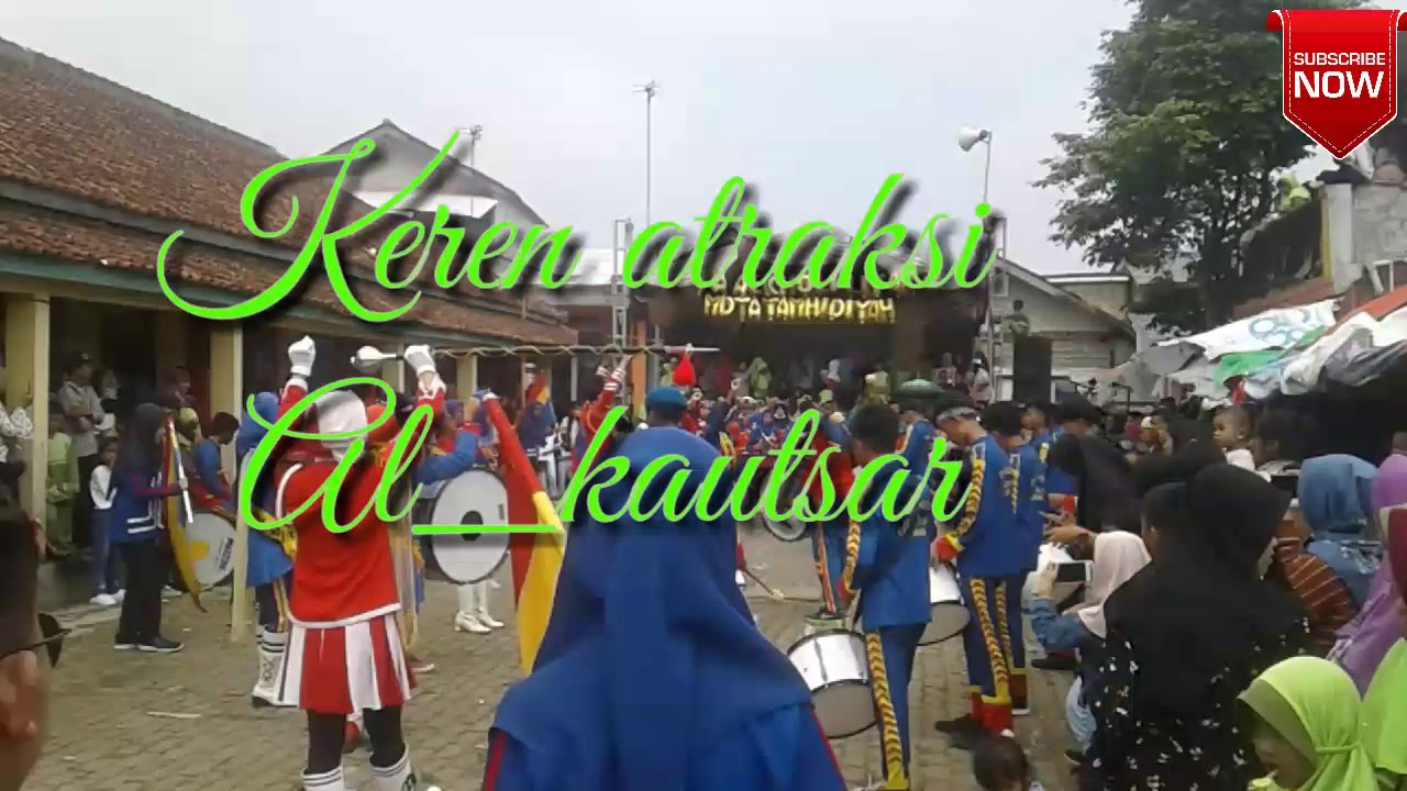 Atraksi drumband Al-Kautsar, di jamin bikin Seeruu!!!