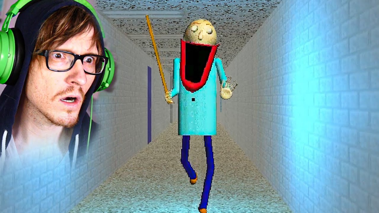 Ранняя версия Baldi's Basics была страшной...