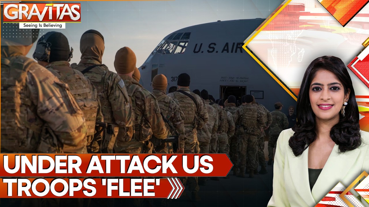 US Troops Flee Iran Fire | Attacks Force U.S. Troops to Work Remotely | GRAVITAS