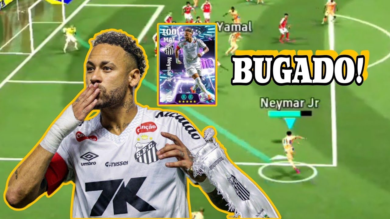 BUGADO! O novo Neymar Jr tem gameplay de jogador pago! 