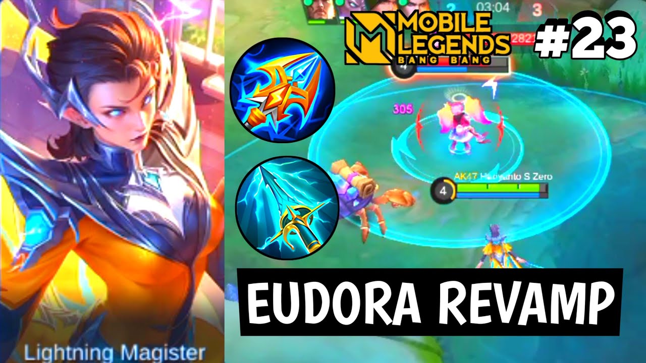 COBAIN HERO EUDORA REVAMP ! Emblem Eudora Tersakit 2026 & Build Eudora Tersakit 2026