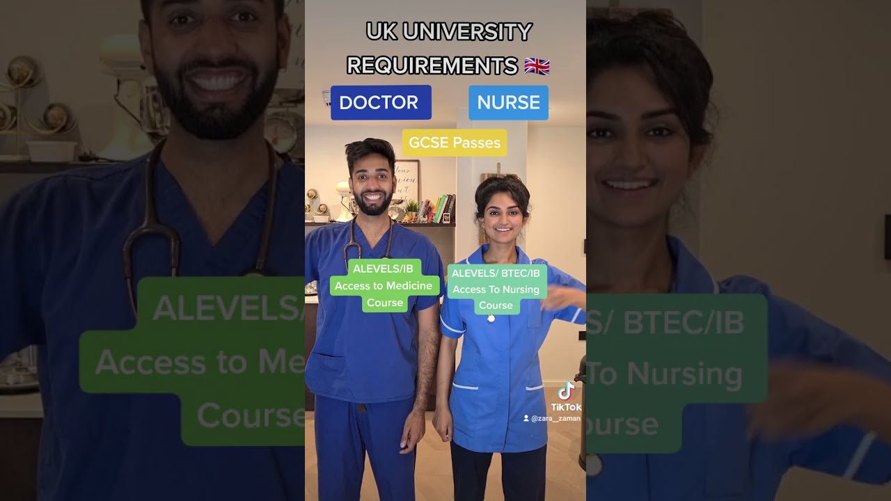 DOCTOR vs NURSE 🇬🇧 University 🎓 #shorts