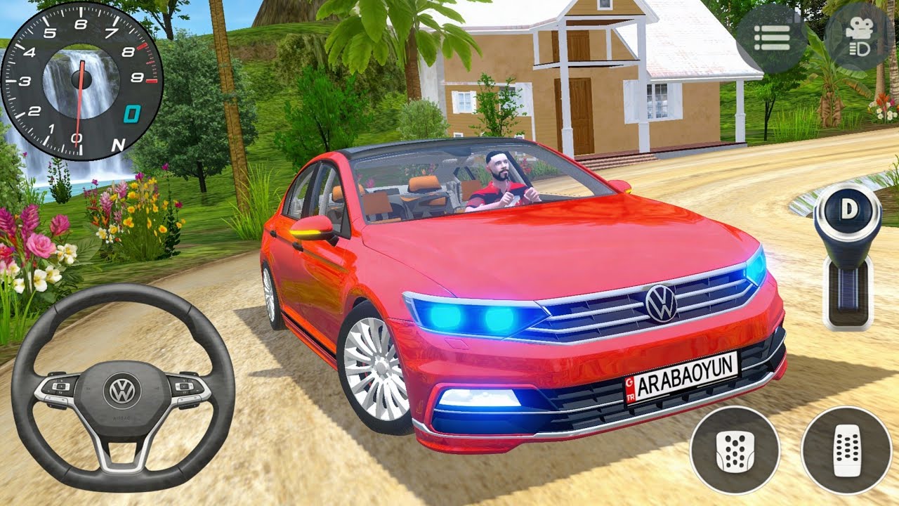 Modifiyeli Volkswagen Passat Araba Sürüş Oyunu - New Etiket Online Multiplayer #7 - Android Gameplay