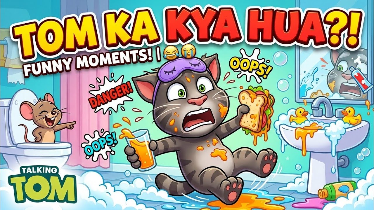 Talking Tom बोलता है 😱 | Live Gameplay | Hindi Commentary#live #shorts #virallive #shortsfeed