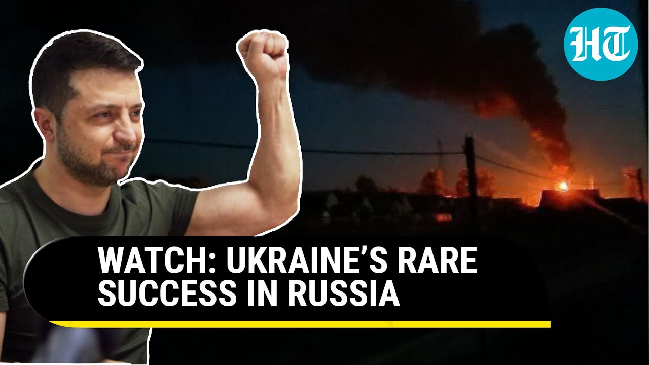 Russia Battles Blackouts After Ukraine's Drone Strikes Pound Power Stations In Bryansk, Kursk