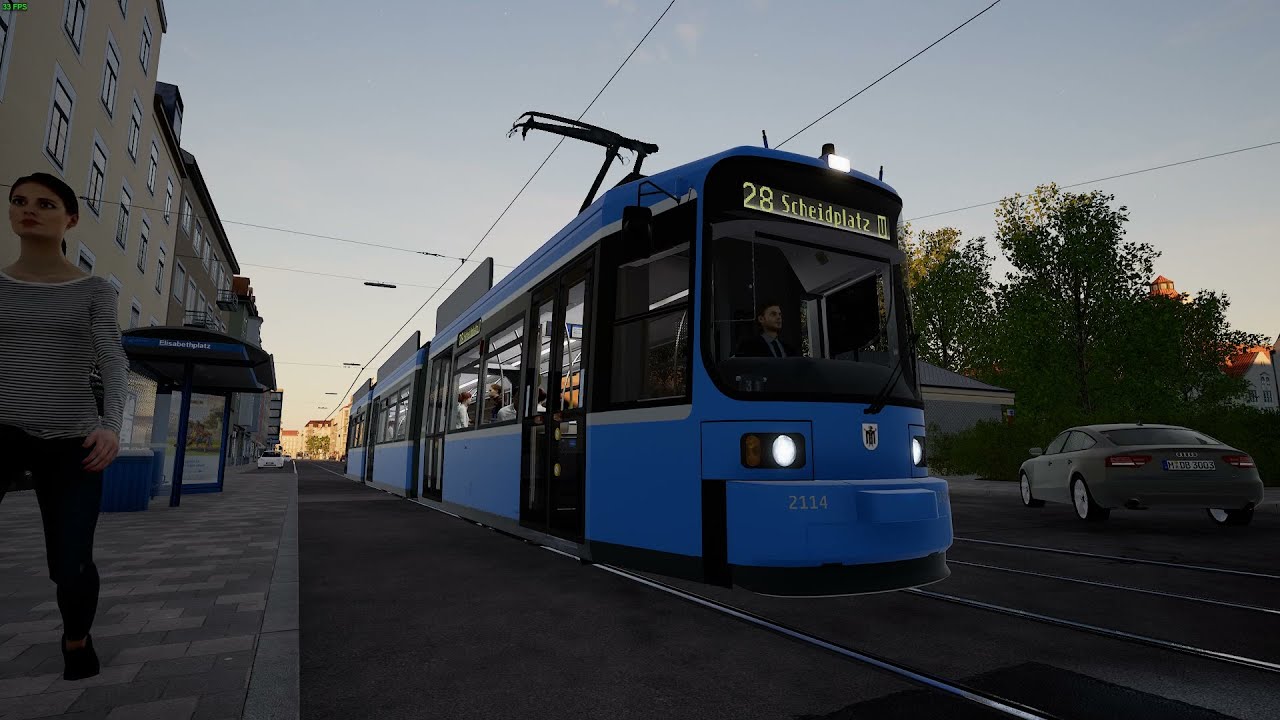 TramSim Munich: Linia 28 #1